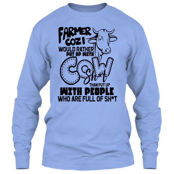 Farmer Cozi T Shirt, Coolest Farmer T Shirt