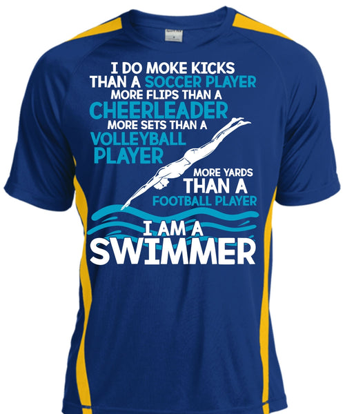 I Am A Swimmer T Shirt, Volleyball Player T Shirt, Cool Shirt