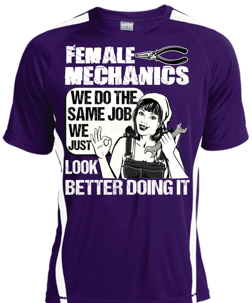 Female Mechanics T Shirt, Being A Mechanic T Shirt, Cool Shirt