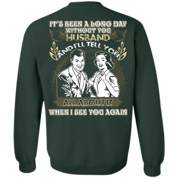 I See You Again T Shirt, I Love Husband Sweatshirt