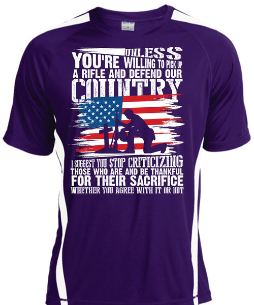 Defend Our Country T Shirt, Being A Veteran T Shirt, Cool Shirt