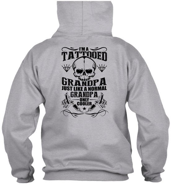 I'm A Tattooed Grandpa T Shirt, I Love Tattoo T Shirt