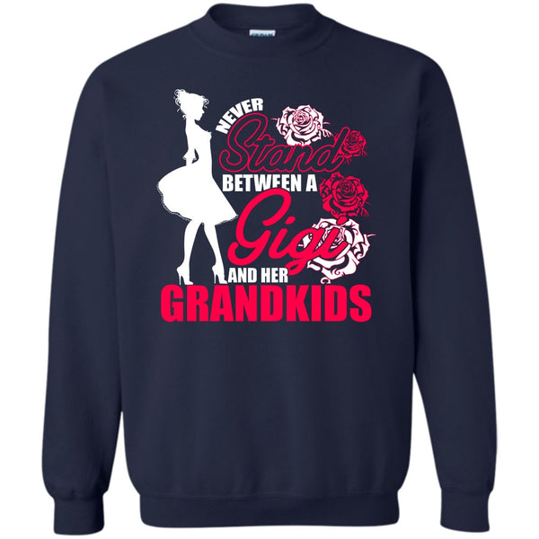 Between A Gigi And Her Grandkids T Shirt, Coolest Gigi Sweatshirt