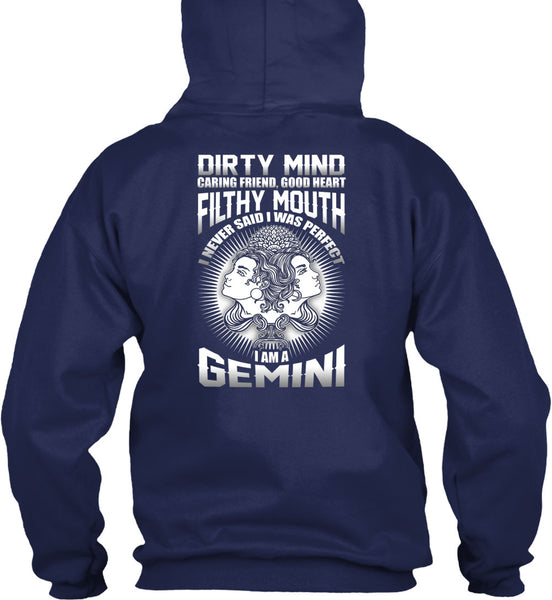 I Am A Gemini T Shirt, Dirty Mind T Shirt