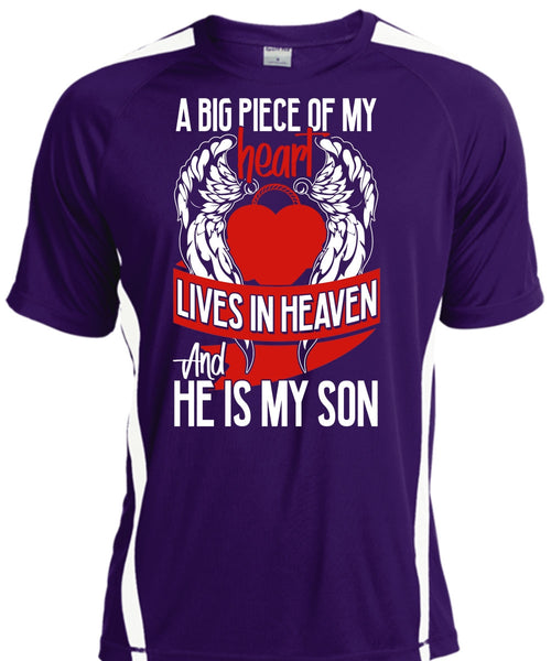 He Is My Son T Shirt, Lives In Heaven T Shirt, Cool Shirt