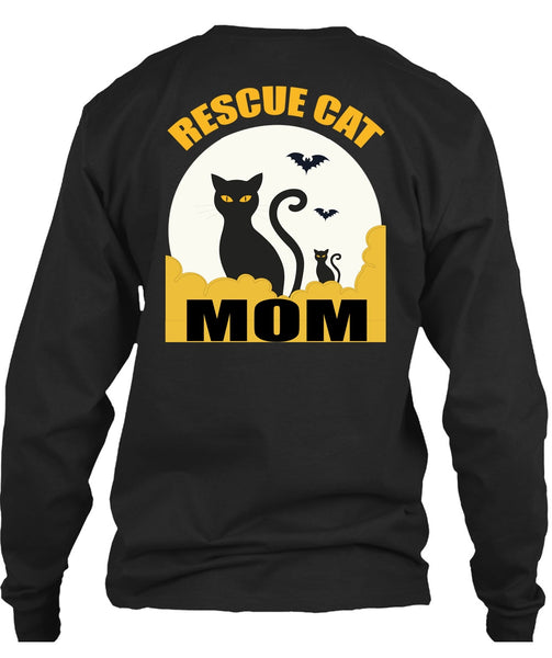 Rescue Cat Mom T Shirt, My Favorite T Shirt