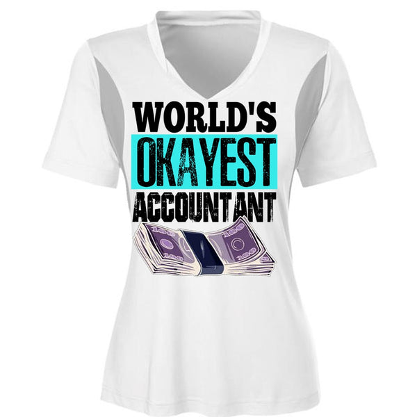 World's Okayest Accountant T Shirt, I Love Accountant T Shirt, Awesome T-Shirts