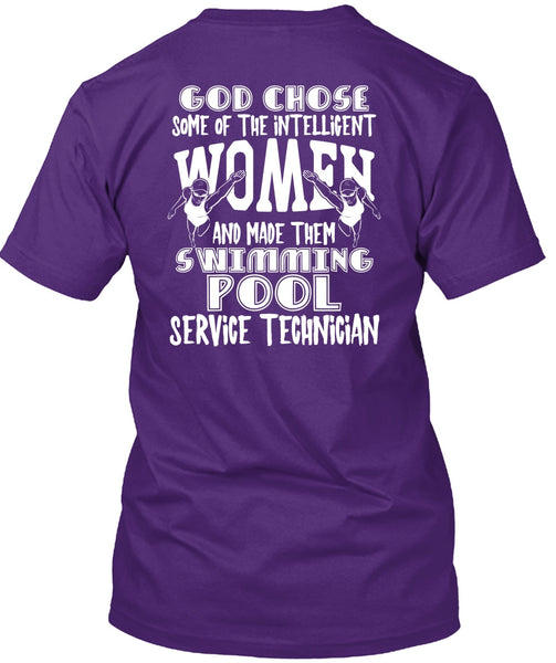 Made Them Swimming Pool T Shirt, The Intelligent Women T Shirt