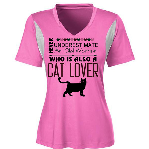Never Underestimate An Old Woman Who Is Also A Cat Lover T Shirt, Favorite T Shirt