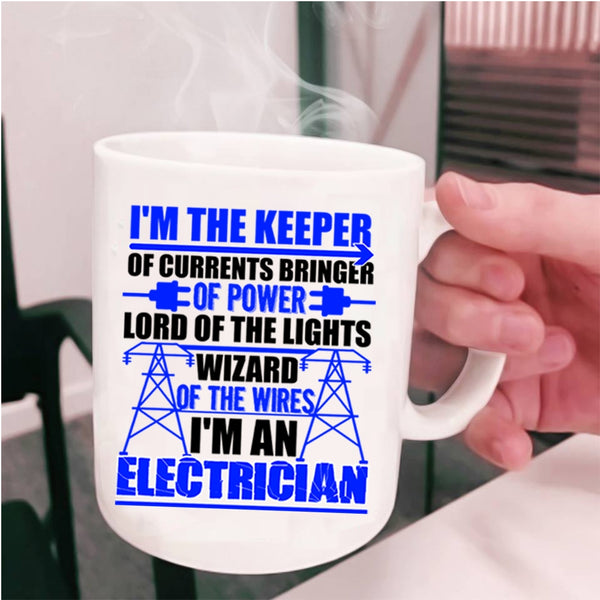 Best Gift For Electricians Coffee Mug, I'm An Electrician Cup