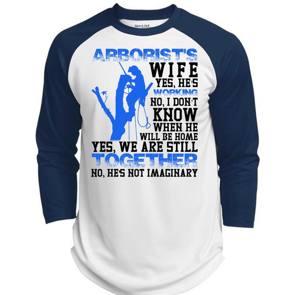 Arborist's Wife T Shirt, I Love Wife T Shirt, Awesome T-Shirts  (Polyester Game Baseball Jersey)