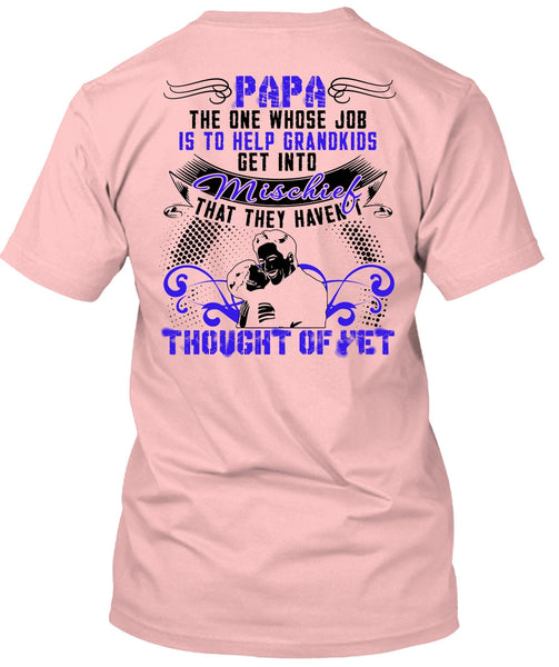 Papa The One T Shirt, I Love Papa T Shirt