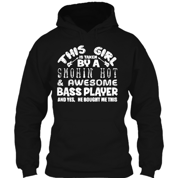 A black t-shirt with the shopify logo