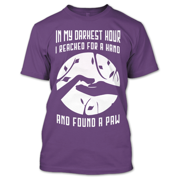 A black t-shirt with the shopify logo