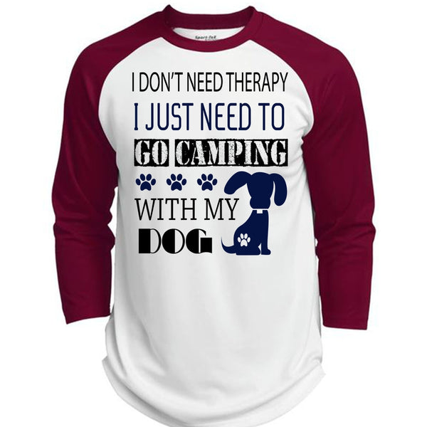 I Just Need To Go Camping Shirt, My Dog T Shirt  (Polyester Game Baseball Jersey)