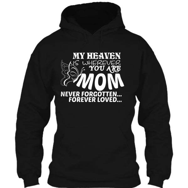 A black t-shirt with the shopify logo