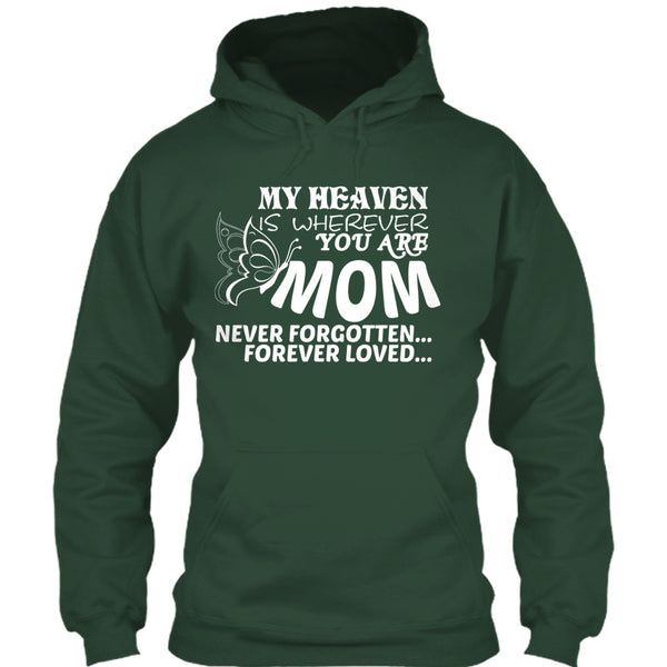 A black t-shirt with the shopify logo