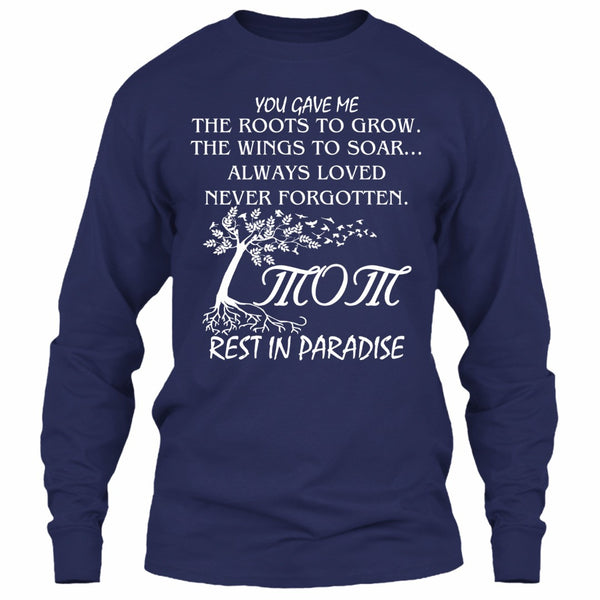 A black t-shirt with the shopify logo