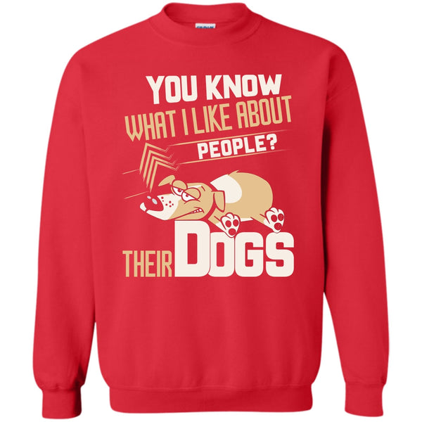 Their Dogs T Shirt, Coolest Dog Lover Sweatshirt
