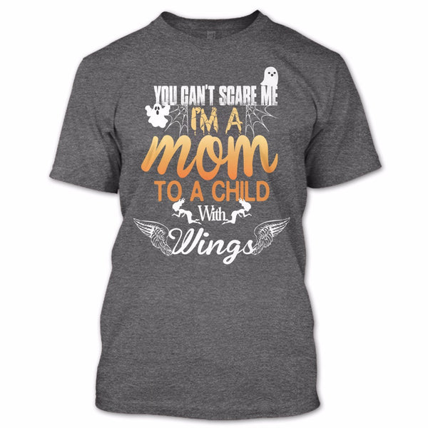 A black t-shirt with the shopify logo