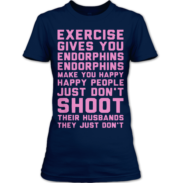 A black t-shirt with the shopify logo