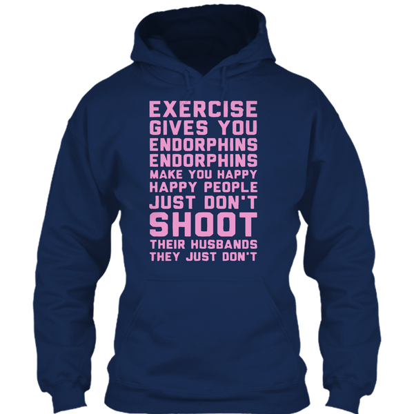 A black t-shirt with the shopify logo