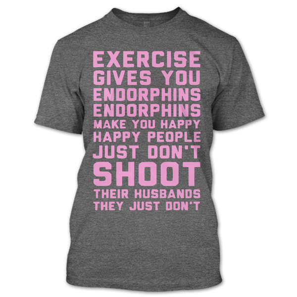 A black t-shirt with the shopify logo