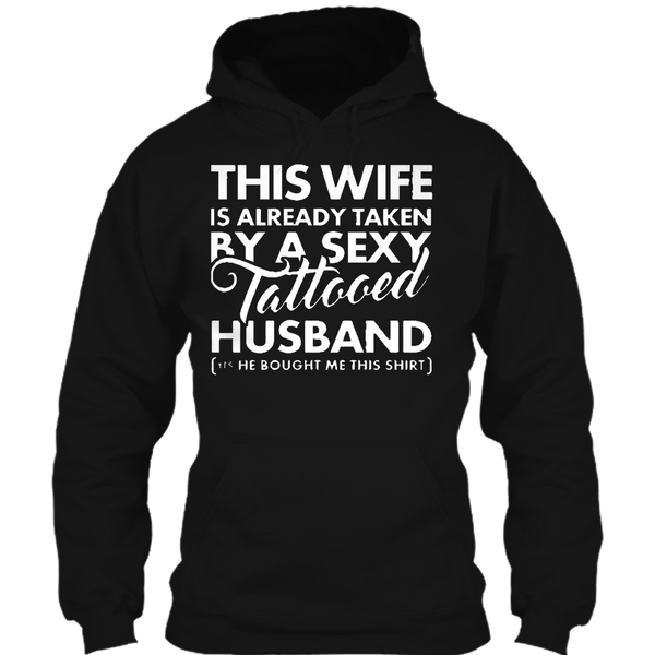 A black t-shirt with the shopify logo