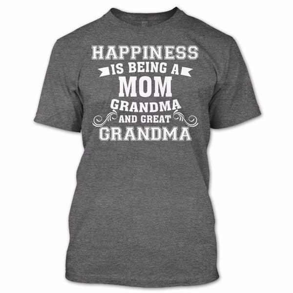 A black t-shirt with the shopify logo