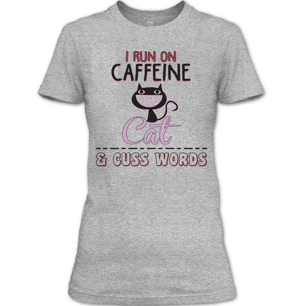 A black t-shirt with the shopify logo