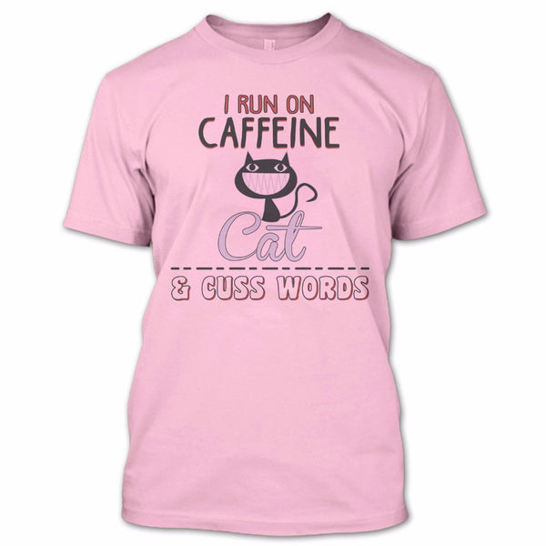 A black t-shirt with the shopify logo