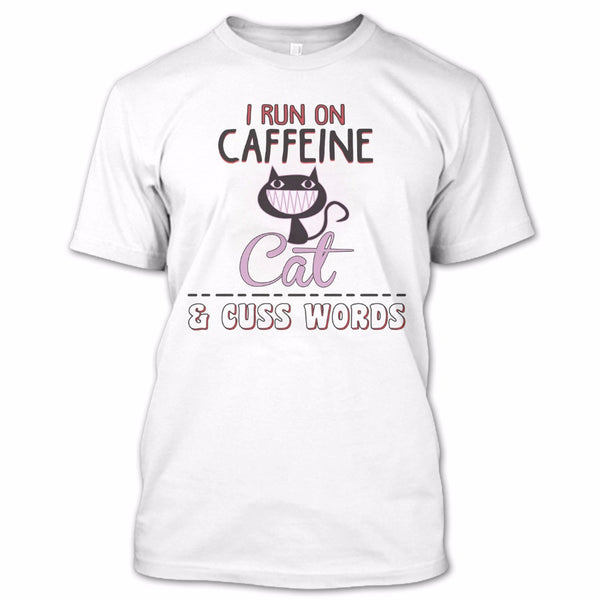 A black t-shirt with the shopify logo