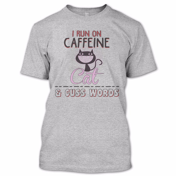 A black t-shirt with the shopify logo