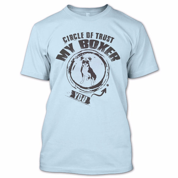 A black t-shirt with the shopify logo