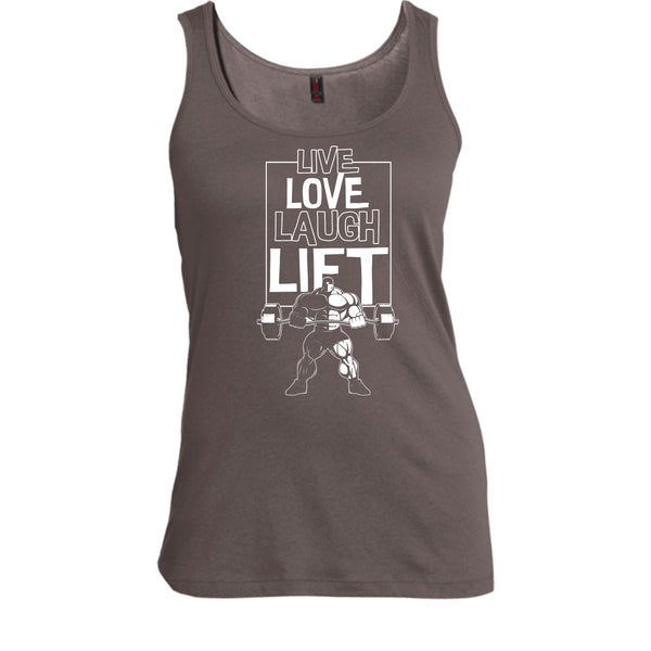 Live Love Laugh Lift T Shirt, Coolest Lift Tank Top