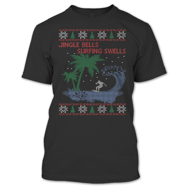 A black t-shirt with the shopify logo