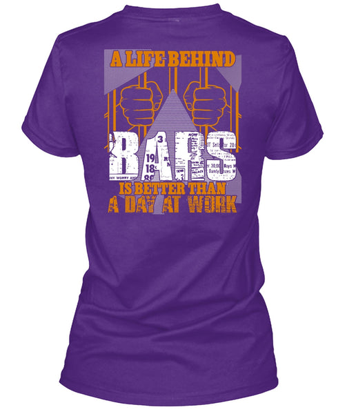 A Life Behind Bars T Shirt, Day At Work T Shirt