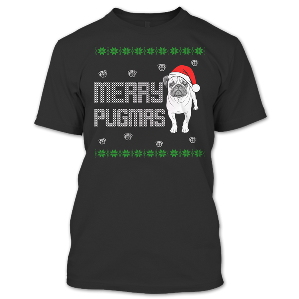 A black t-shirt with the shopify logo