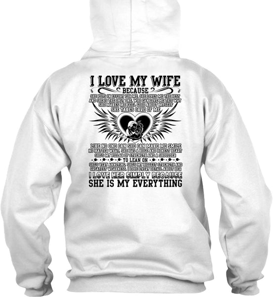 I Love My Wife T Shirt, I Love Husband T Shirt