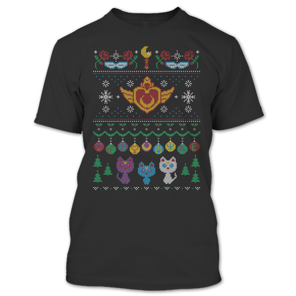 A black t-shirt with the shopify logo