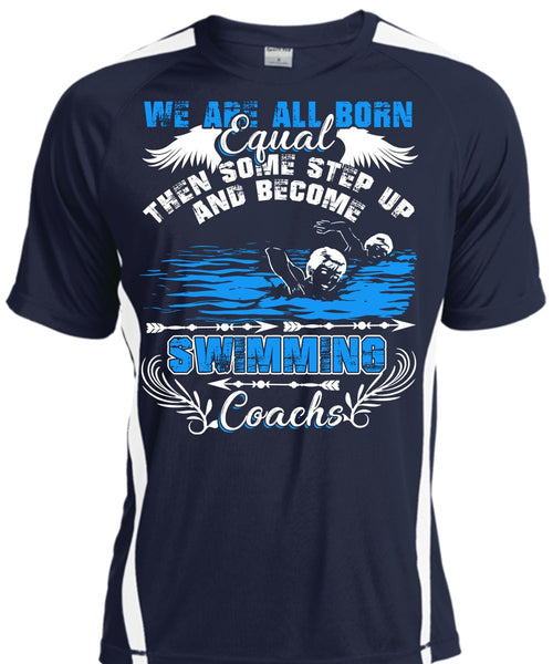 Become Swimming Coach T Shirt, I Love Swimming T Shirt, Cool Shirt