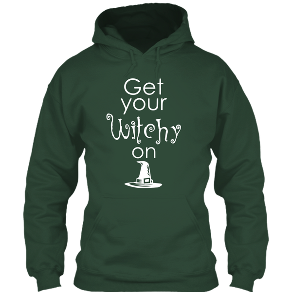 A black t-shirt with the shopify logo