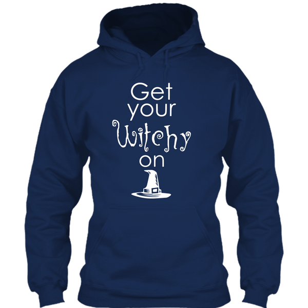 A black t-shirt with the shopify logo