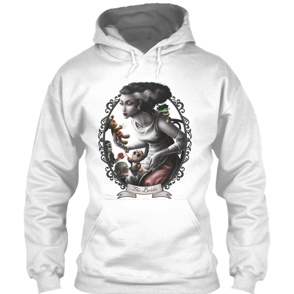 A black t-shirt with the shopify logo