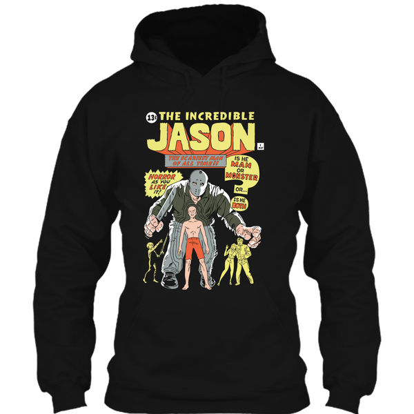 A black t-shirt with the shopify logo