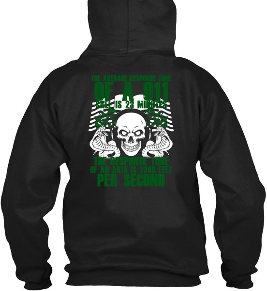 The Average Response Time Of A 911 T Shirt, Being A Dispatcher T Shirt