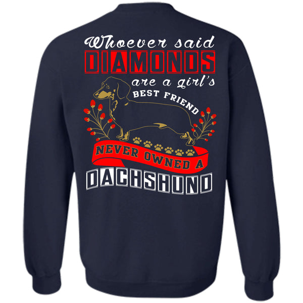 Never Owned A Dachshund T Shirt, I Love My Dog Sweatshirt