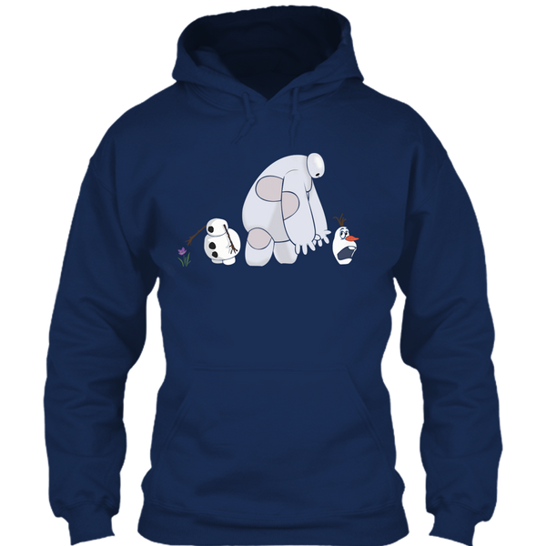 A black t-shirt with the shopify logo