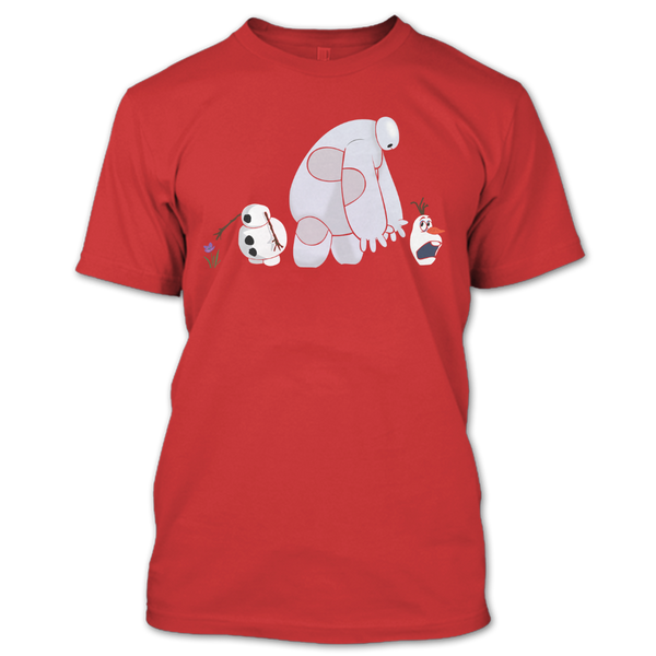 A black t-shirt with the shopify logo