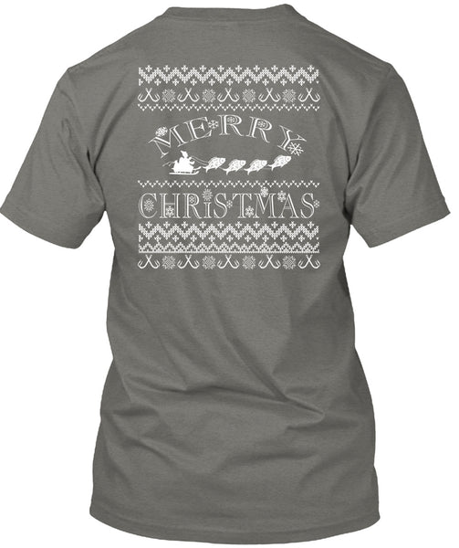 Merry Christmas T Shirt, Being A Fisher T Shirt